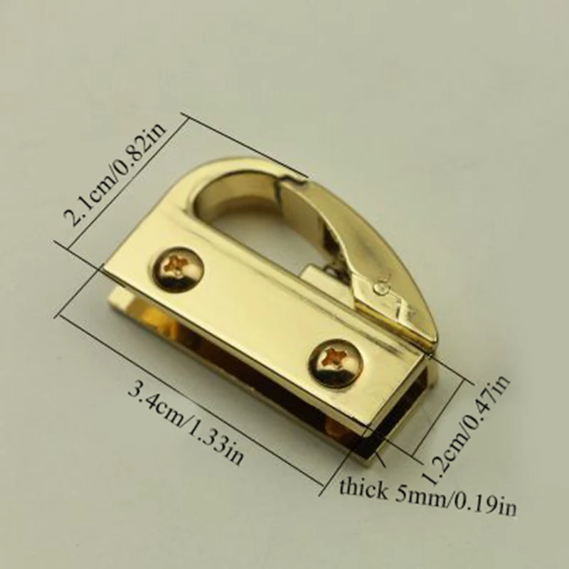 2pcs Bag Accessories Handbag Metal Buckle Lock For The Bag Hardware Crossbody Handbag Handle Connector 2020 Accessories For Bags