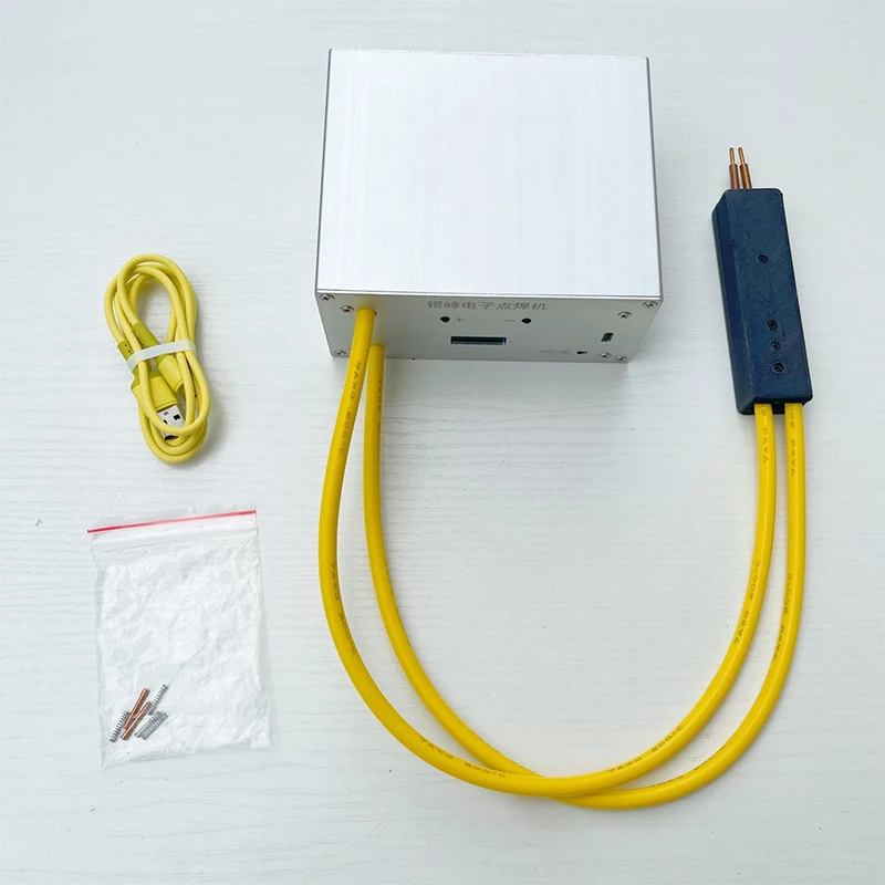 Elektroniczna zgrzewarka punktowa 8,4 V Przenośna zgrzewarka punktowa 3400 W Wysoka moc 18650 z cyfrowym wyświetlaczem dotykowym i podwójnym impulsem