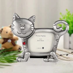 Metal Decoration Photo Frame Cat Pet Memorial Gift Kids Picture Frames Home Decor LASODY