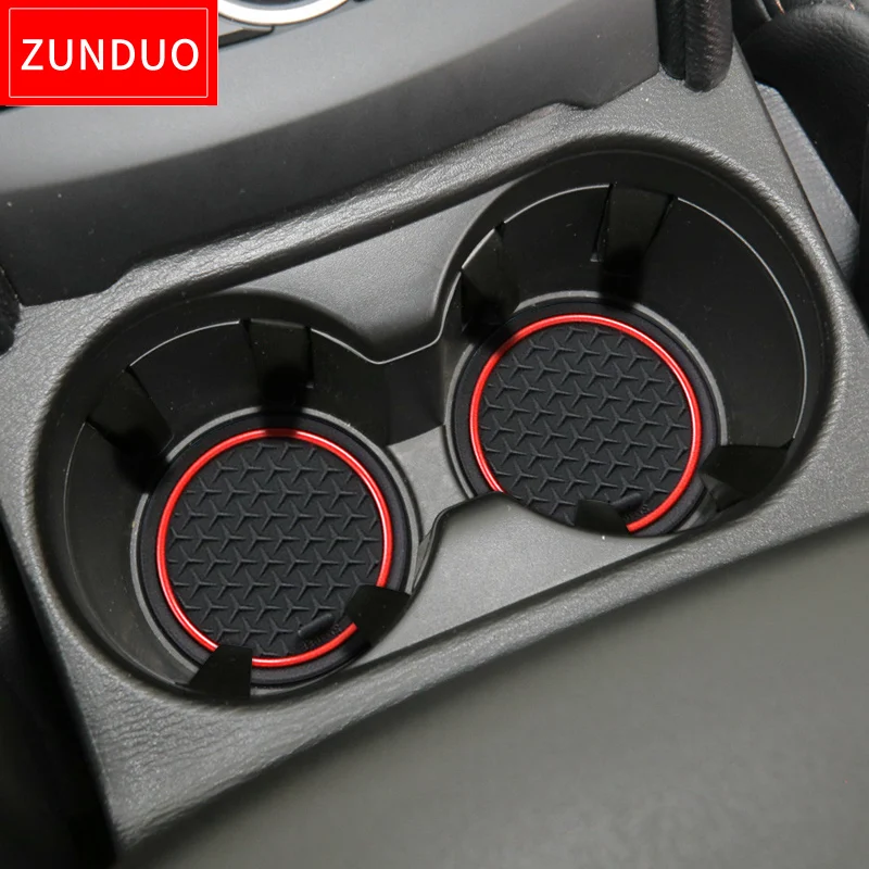 ZUNDUO Anti-Slip Gate Slot Cup Mats for Mazda CX-5 2017 - 2022 CX5 Non-Slip Mat Interior Door Pad Accessories Sticker