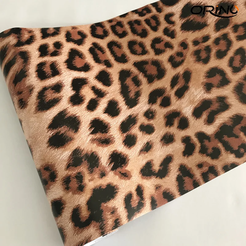 ليوبارد طباعة لفافة خلات الفينيل ذاتية اللصق التمويه الشرائط لتقوم بها بنفسك دراجة نارية سكوتر سكيت سيارة التفاف احباط