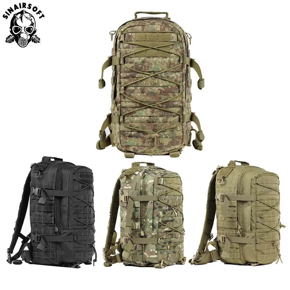 Outdoor Sport Rucksacks 1000D Nylon 30L Waterproof Tactical Backpack Sports Camping Hiking Trekking Fishing Airsoft Hunting Bags