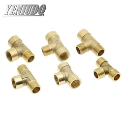 Pneumatic Plumbing Brass Pipe Fitting Male/Female Thread 1/8