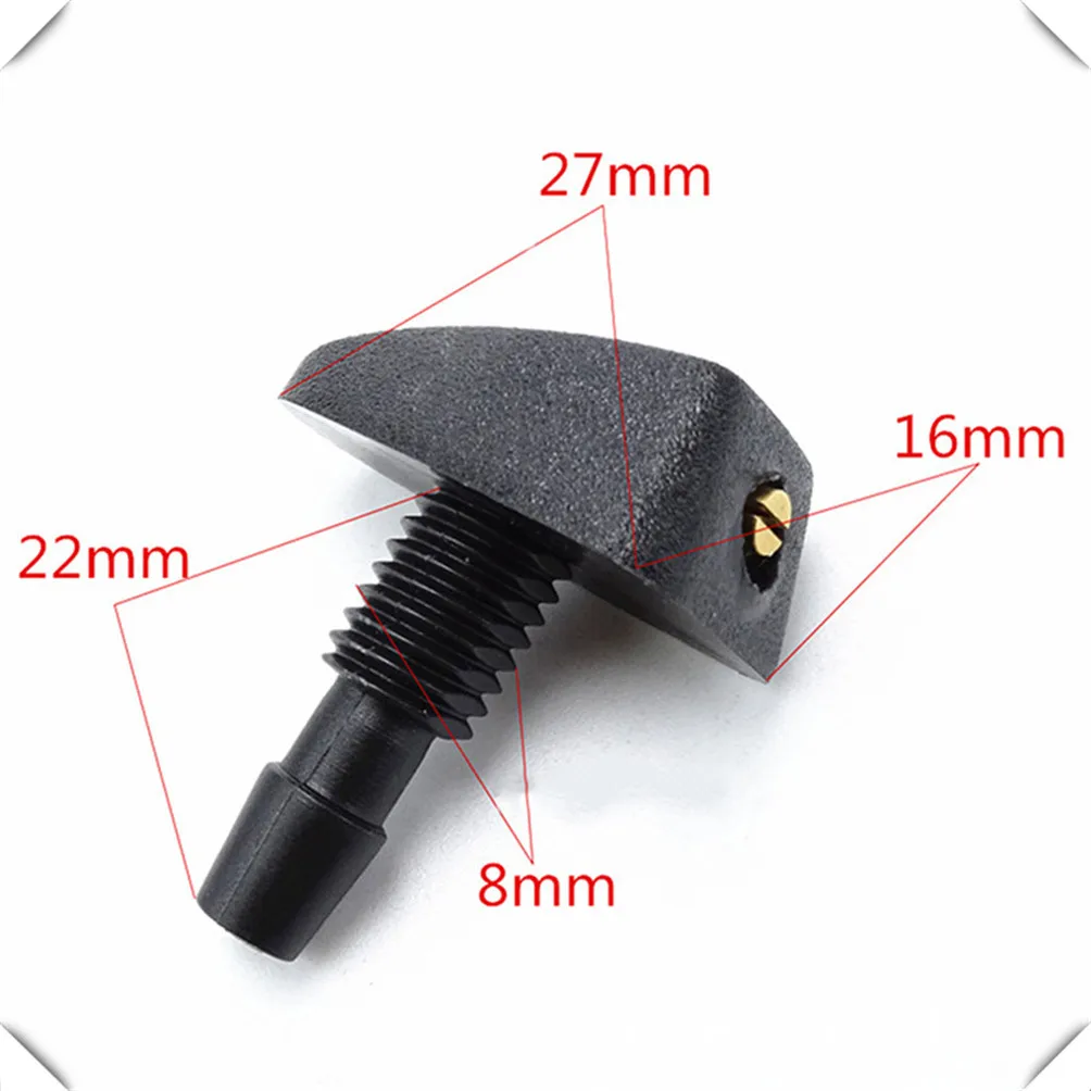 

Car Universal Sprinkler Head Wiper Water spray for VW Tiguan Passat B7 CC Polo Passat B6 KIA Rio Ceed