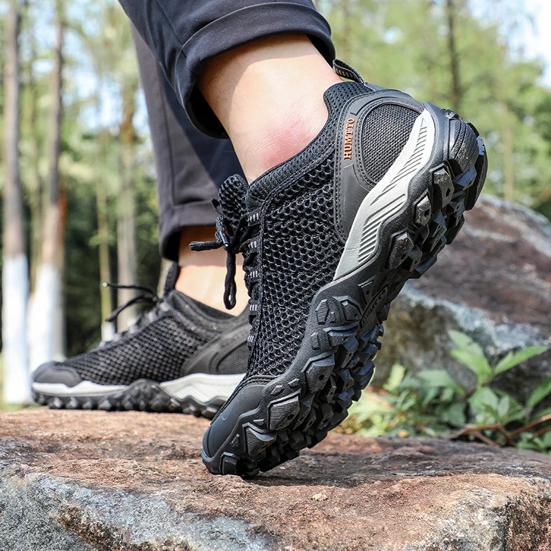 HUMTTO Zapatos de Senderismo Transpirables para Hombre y Mujer - imagen 3