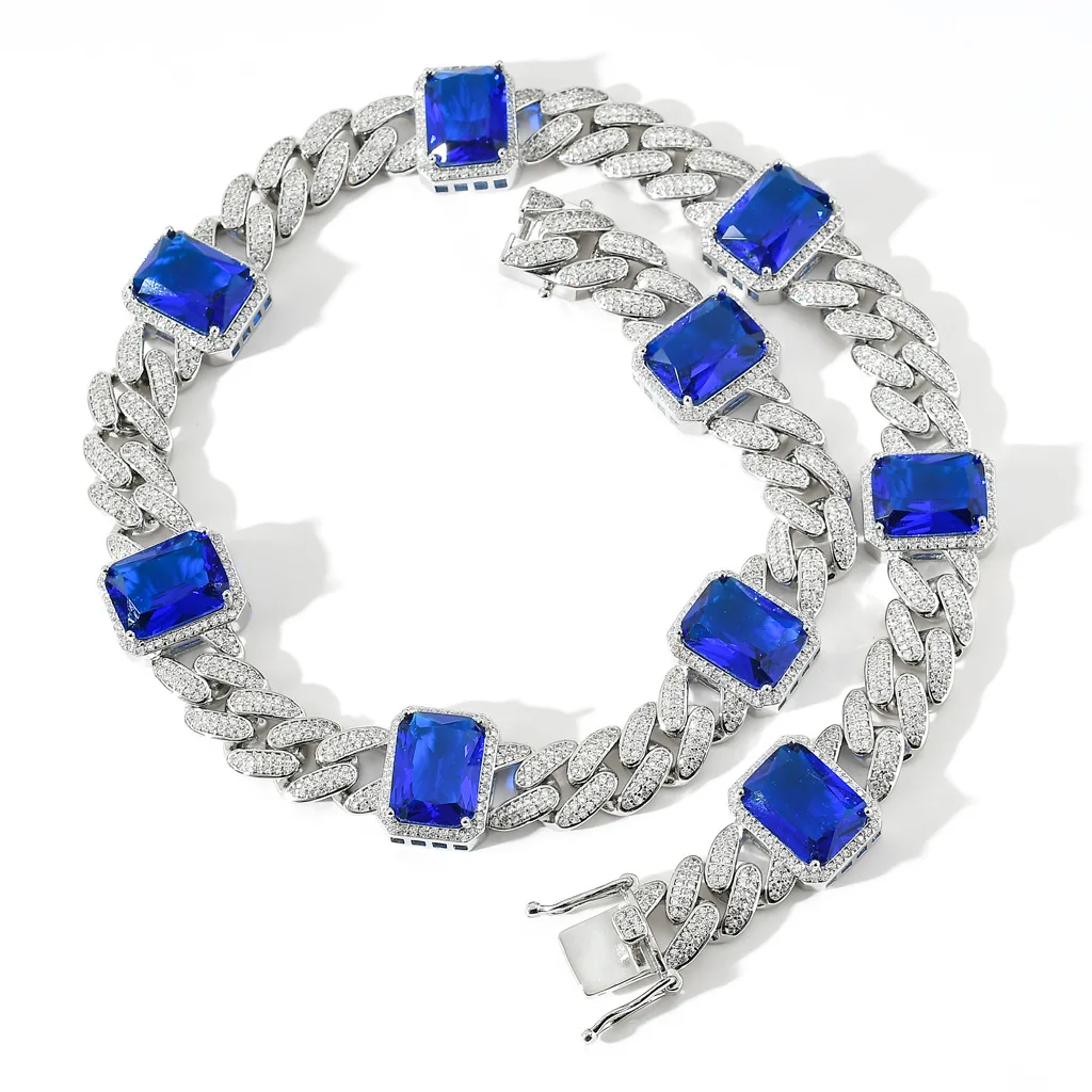 

Хип-хоп цепочка-чокер с квадратными фианитами, 13 мм, круглая, в стиле Cuban, для мужчин и женщин, рэперские украшения, дропшиппинг