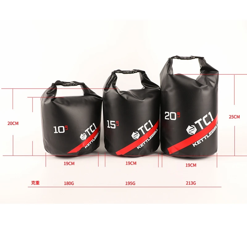 Portable Sandbag, Durable Heavy Punch Bag, Training, Fitness, Power Bag, Weightlifting, Home Gym Equipment, 10lb, 15lb,  20lb