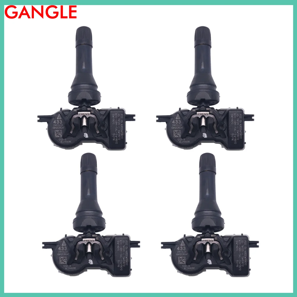 Dodge dart tpms sensor de pressão do pneu, para 2012 2013 2014 2015 2016 2017 2018, dodge dart, tpms, sensor de pressão tpms 433mhz 68105280af