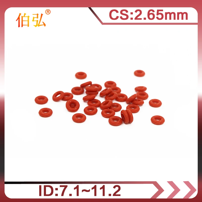 10Pcs/Lot Red Silic…