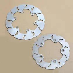 For Suzuki Burgman Skywave AN250 1998-2002  AN400 1999-2002 AN 400 250 Motorcycle flower Front Rear Brake Disc Rotor