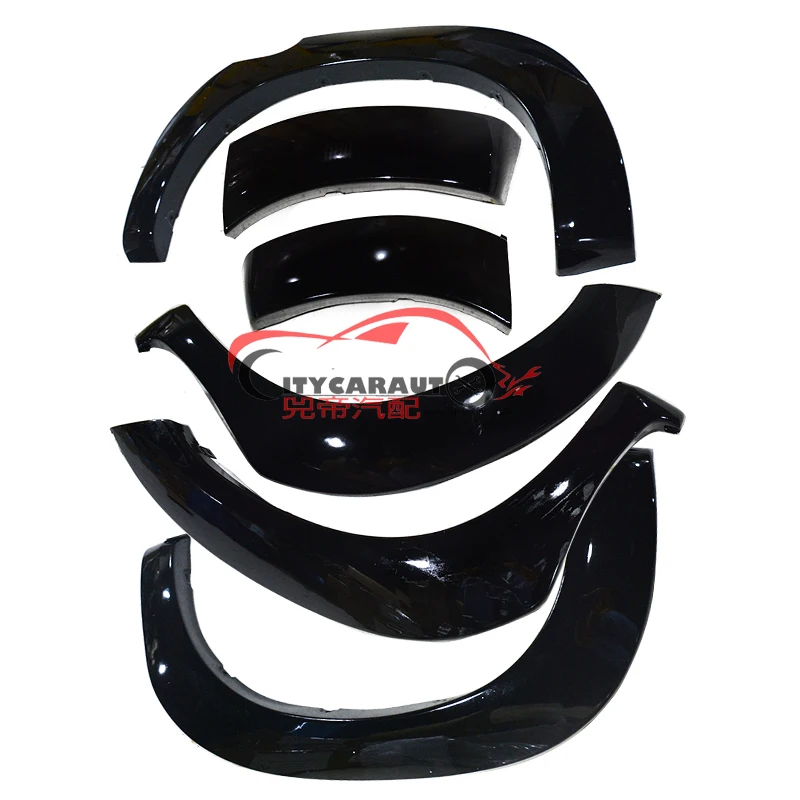 EXTERIOR PICKUP AUTO ACCESSORIES Fender Flare ABS Wheel Arch Fender Flares FIT FOR HILUX VIGO 2006-2011 PICKUP CAR FENDER FLARE