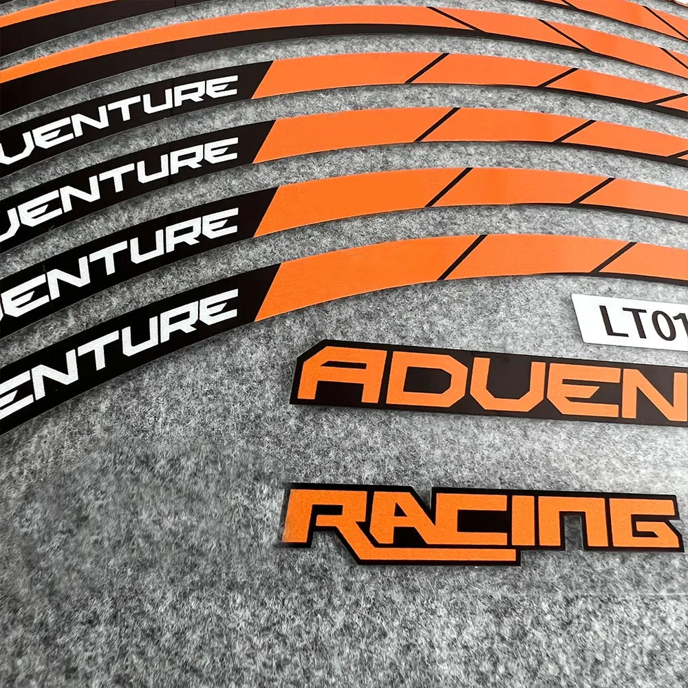 Reflective Motorcycle Accessories Wheel Sticker Hub Decals Rim Stripe Tape For R2R SUPER 1290 ADVENTURE Adv 990 1190 1090