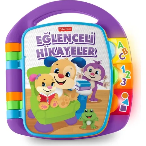 Fisher-Price Have Fun & Learn Educational Storybook (Turkish) with Musical Song FRC73