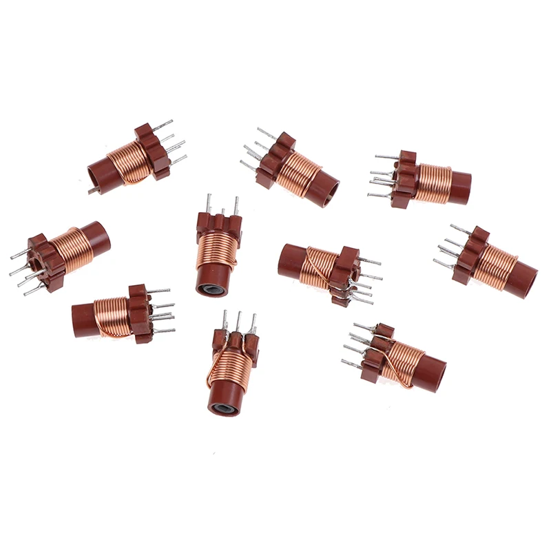 10Pcs Adjustable High-Frequency Ferrite Core Inductor Coil 12T 0.6uh-1.7uh Adjustable Inductor Magnetic core wound inductor