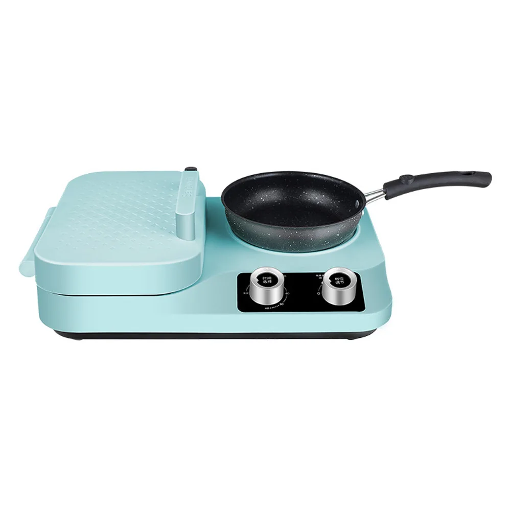 

Multifunctional Breakfast Machine Sandwich Maker Small Household Waffle Toast Bread Making Machine