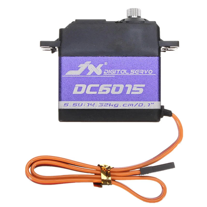 DC6015 JX 15kg Servo alluminio Shell Metal gear Core Standard digitale per aereo RC auto 0.1sec 6.6V 1/8 1/10 DS3325MG