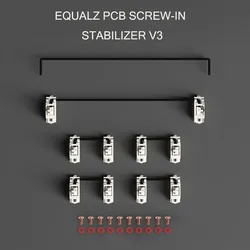 EQUALZ V3 Stabilizers Switches PCB Screw-in Mechanical Keyboard Gamer DIY Custom Satellite Axis Plated Pcb Mounted Pre Lubed