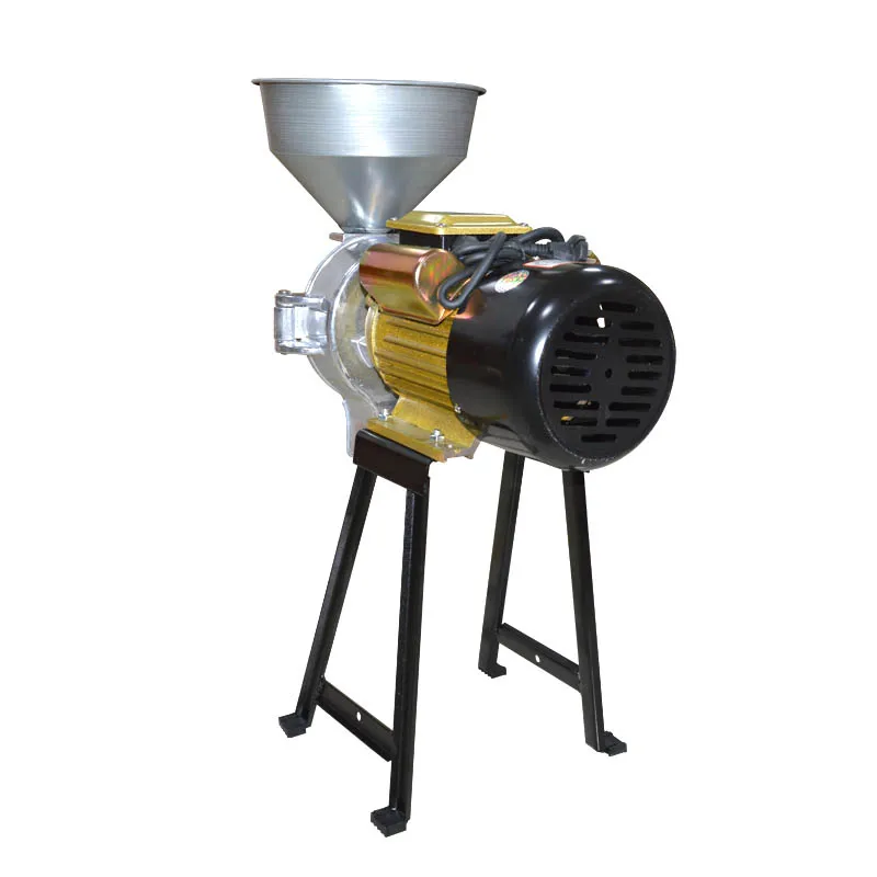 100kg/h Peanut Butter Machine Wet Refiner Grain Beans Grinder Tofu Tahini Chili Sauce Corn Flour Etc. 220V 3.5KW Grinder Machine