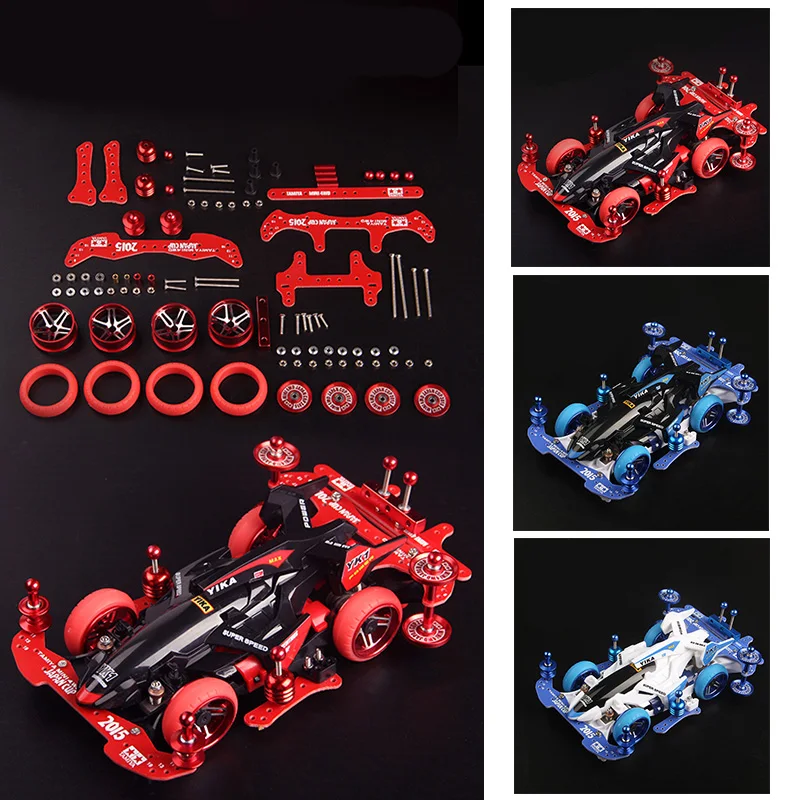 Yangkai-ミニ4wdカーモデル自家製アップグレードパーツセット、ma