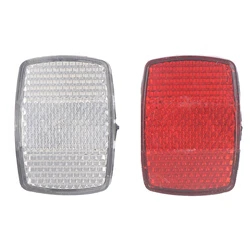 Bicycle Bike Handlebar Reflector Reflective Front Rear Warning Light Safety Lens