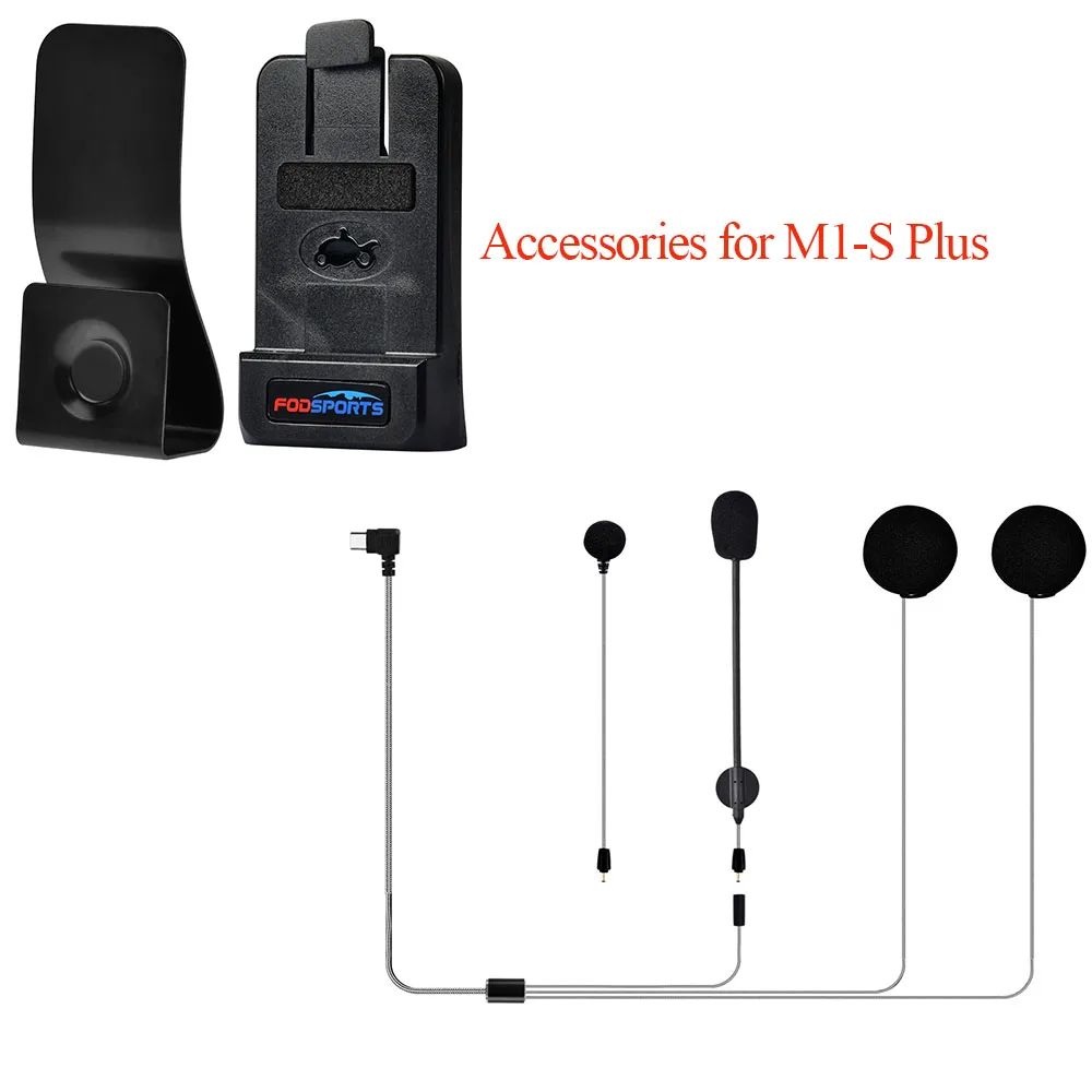 Fodsports オートバイ Bluetooth ヘルメットヘッドセットインターホン