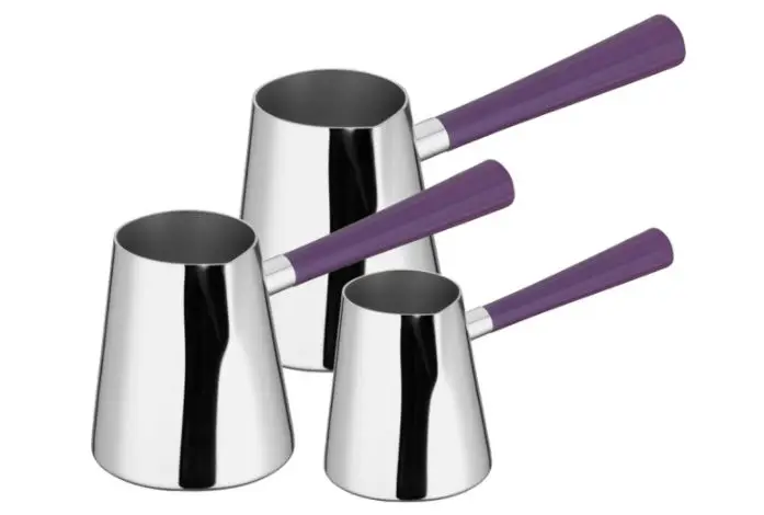 

DOLBOVI Aryıldız Roman Purple Coffee Pot Team Coffee maker турка для кофе cafetera