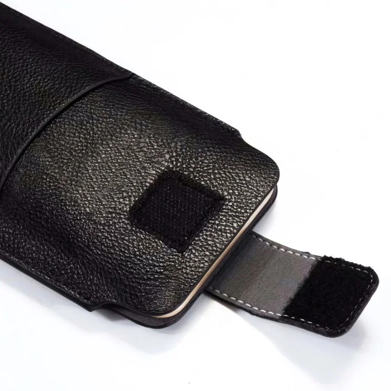 PU Leather Waist Belt Phone Pouch Case For Xiaomi Redmi Note 13 12 11 10 9 8 Pro 12C 10A 10C 9A 9C,POCO X3 X5 F3 M3 M4 M5 5G Bag