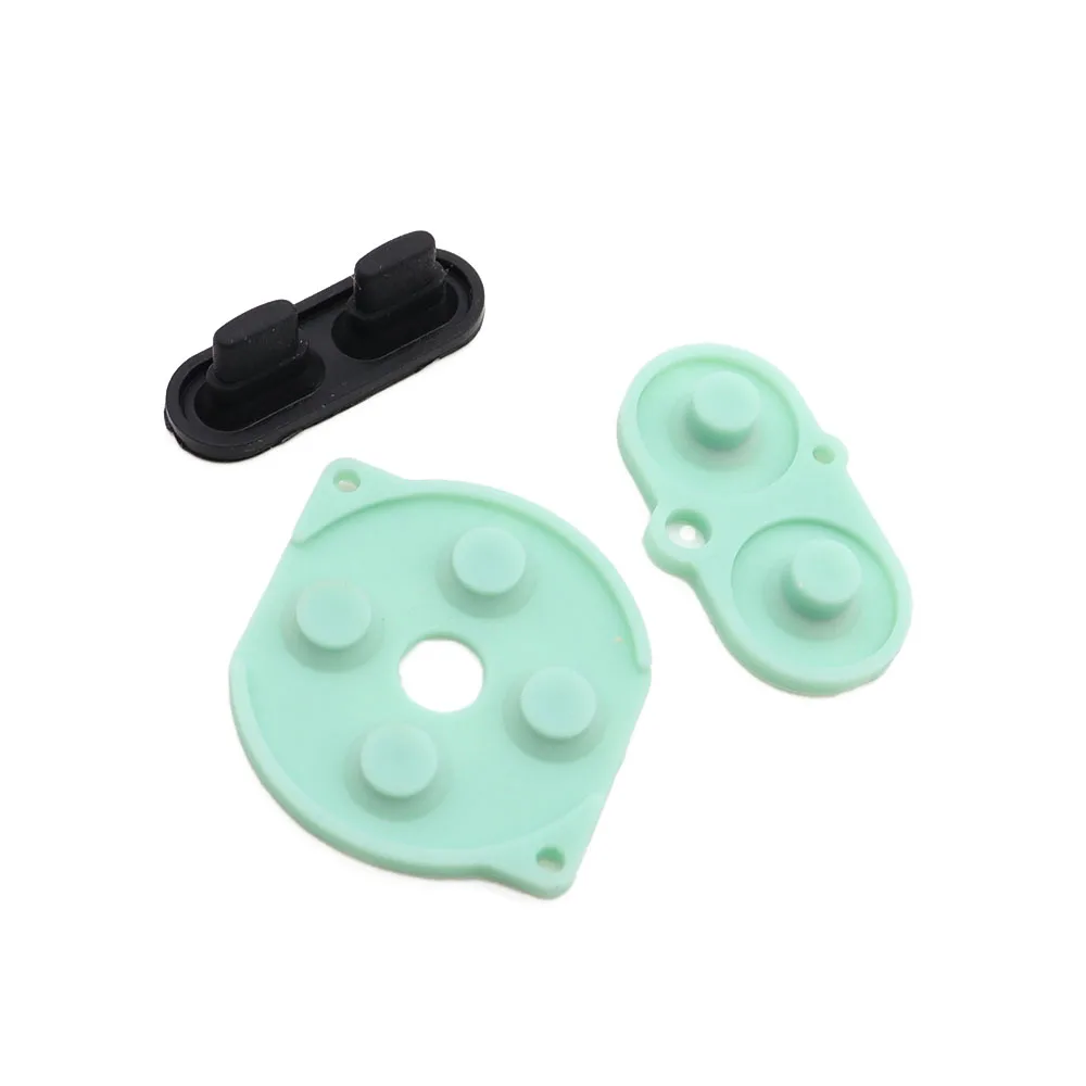 Für Nintendo Game Boy Farbe/Farbe Taste Silikon Gummi Pad Leitfähigen EINE B Wählen Sie Start Gummi Taste Für GBC