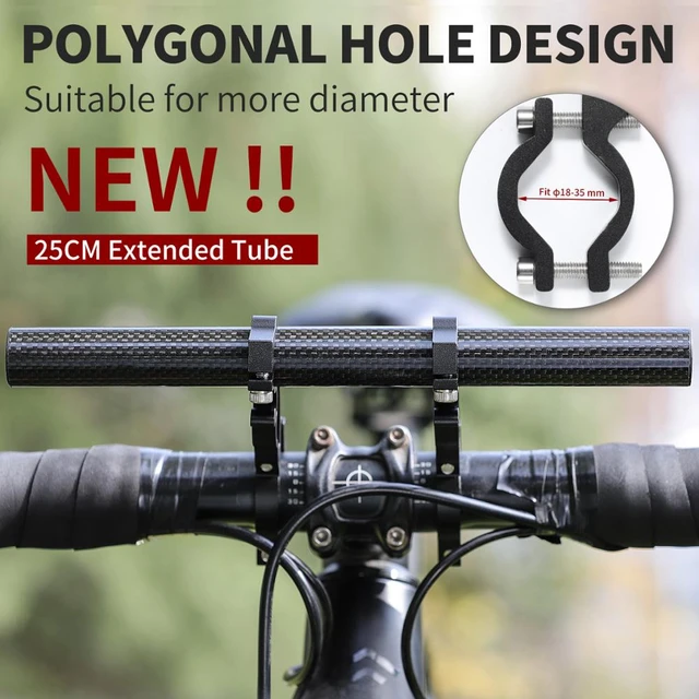 Extended handlebars for bicycles sale