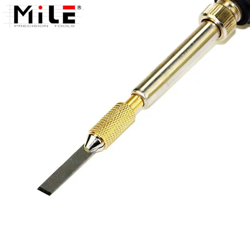 MILE 936 Soldering Iron Heating Blade Fingerprint IC Mainboard Repair Tools For Mobile Phone Glass Glue Remove Cleaning Tool