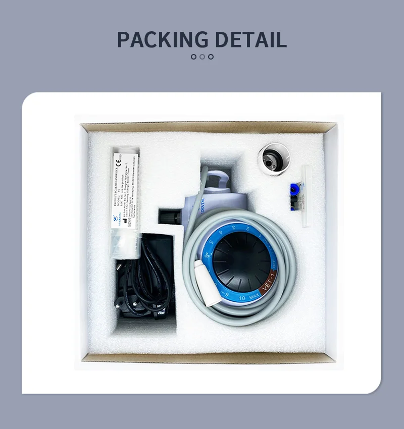 VVDental VET-1 Dental-Ultraschall-Scaler für die Mundreinigung, Zahnrauch, Flecken, Scaler, professionelle Zahnaufhellung, tragbare Werkzeuge – Detail 9