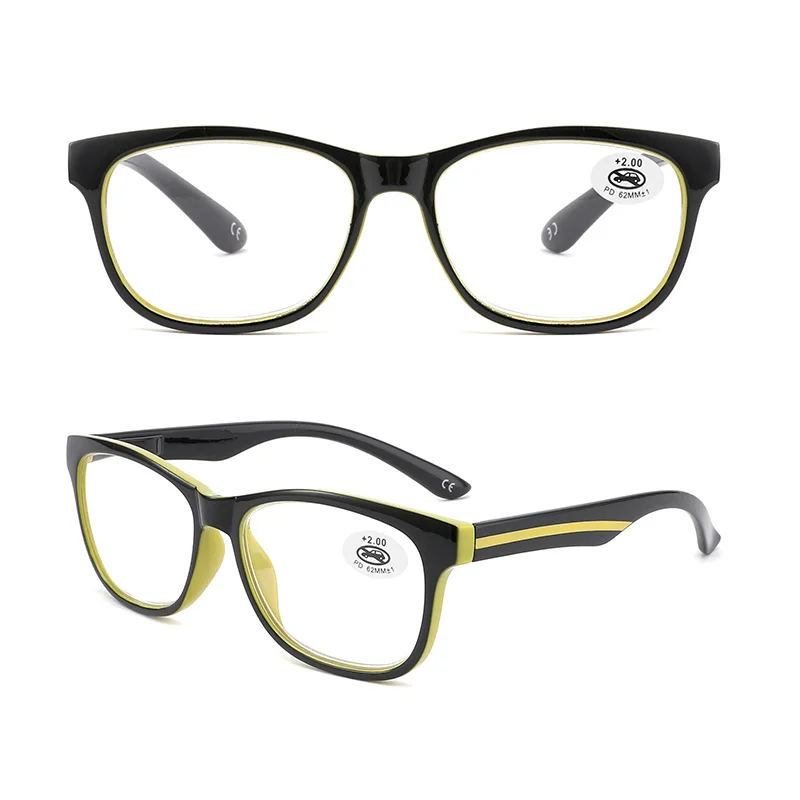 4 Pairs Reading Glasses for Men Women 1.0 1.5 2.0 2.5 3.0 3.5, High Quality Presbyopic Eyeglasses Spring Hinge Unisex Pack of 4