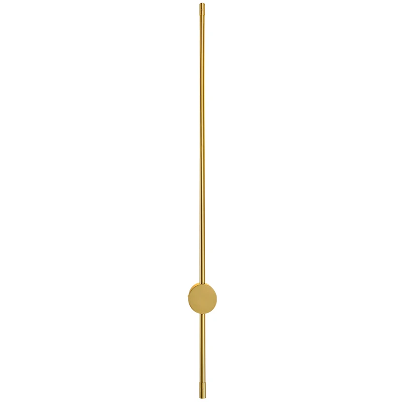 Imagem -05 - Linha Nórdica Led Lâmpada de Parede Rod de Ouro Sala de Estar Home Decor Sofá de Fundo Luz de Parede Moderno Criativo Simples Quarto Abajur de Cabeceira