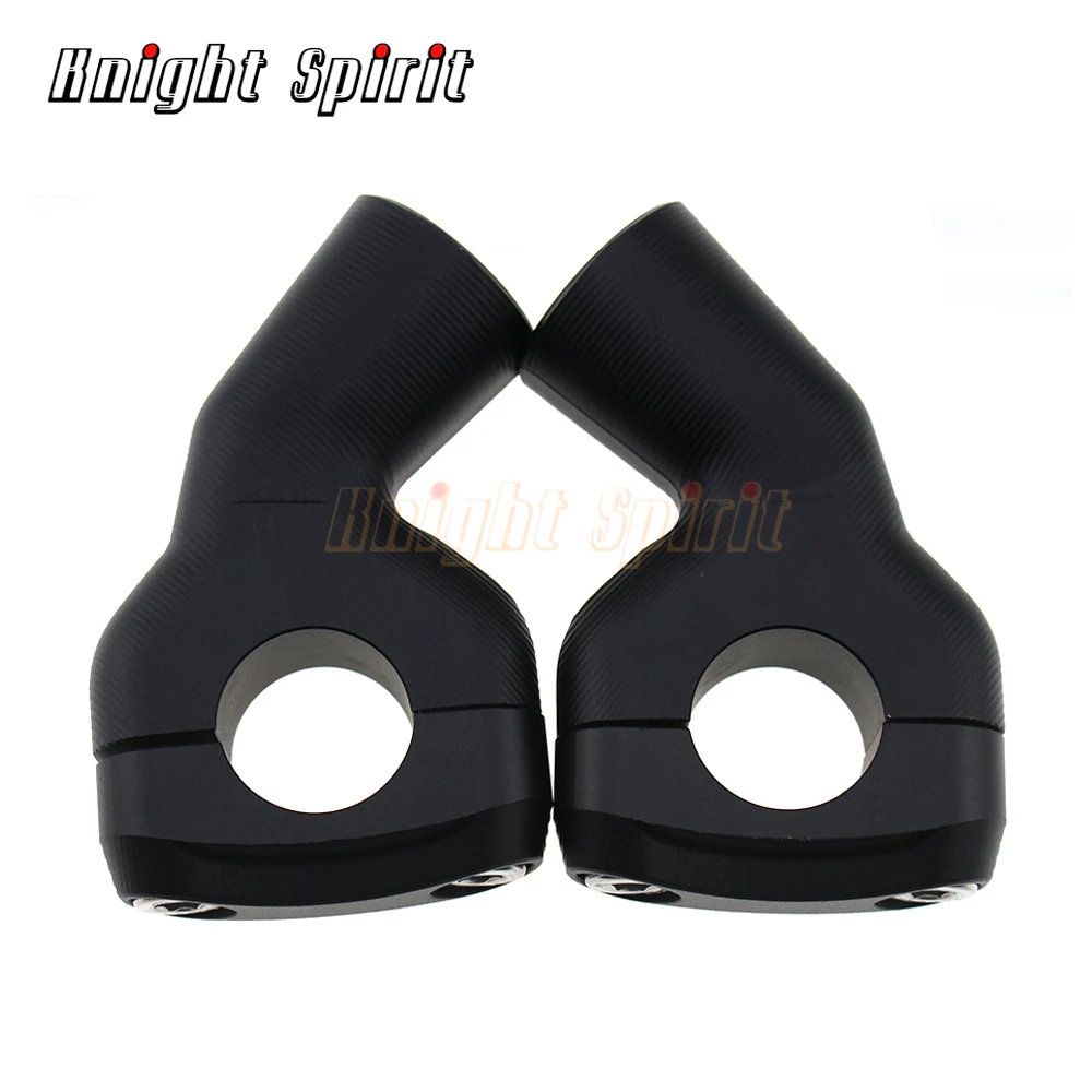 Motorcycle Handlebar Clamp Spacer Handlebar lift LC 30mm For Triumph Bonneville T100 T120 Bobber Black 2016-2019