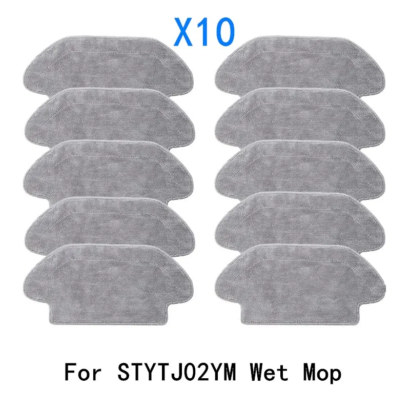 ล้างทำความสะอาดได้Mopอุปกรณ์เสริมสำหรับXiaomi Mijia Mi Robot Mop Pro Mijia STYTJ02YMเครื่องดูดฝุ่นหุ่นยนต์Viomi V2 Pอะไหล่ชุด