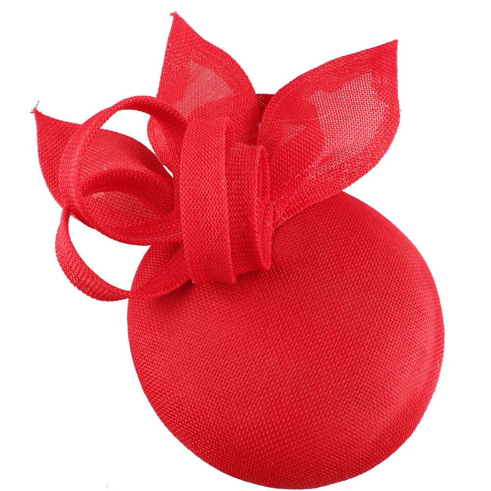 Lila Nachahmung Sinamay Fascinator Kopf bedeckung für Kentucky Derby Kirche Hochzeits feier Rennen Frauen Braut ereignis Anlass Hut – Detail 36