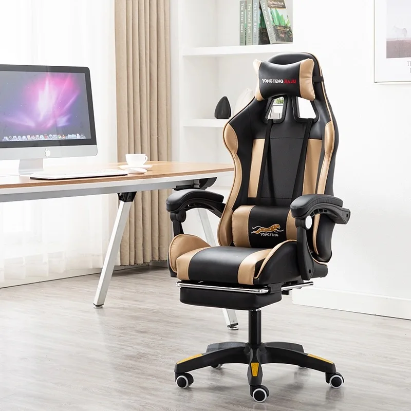 

Professional computer chair LOL Internet cafe sports car chair WCG playing games chair office chair leisure chair can recliner c