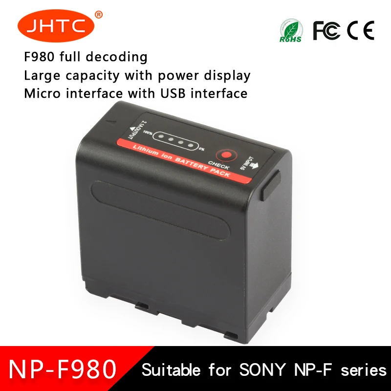 

Battery NP-F980 NP F980 For Sony CCD-TRV35 CCD-TRV940 CCD-RV100 CCD-TR415E DCR-TR7Series Batteries 8700mah