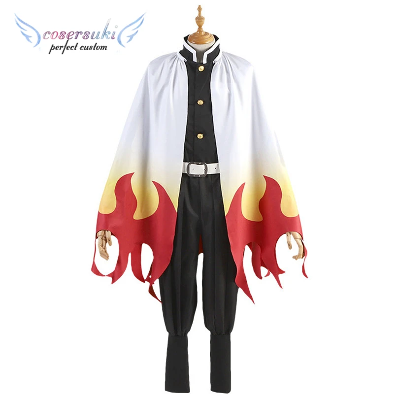 Rengoku Kyoujurou Cosplay Costume for Carnival Halloween Christmas Outfit