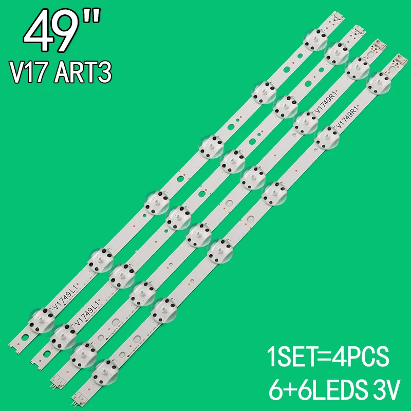 Suitable for  49 inch LCD TV V1749 L1 6916L-2863A 49UV340C 49UJ6565 49UJ670V 49UJ6525-GG 49UJ6519-ZA 49UJ6517 49UJ6519 49LJ614T