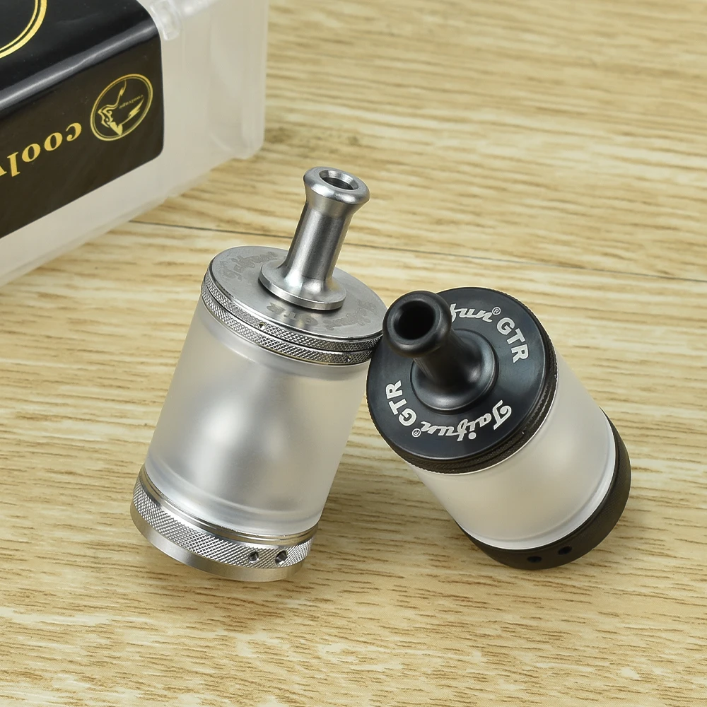Taifun GTR RTA MTL Atomizer 23Mm Single Coil Mtl RTA 316ss Tangki Vape untuk E-cigarette Rta Atomizer Vs Dvarw Mtl Fl Rta
