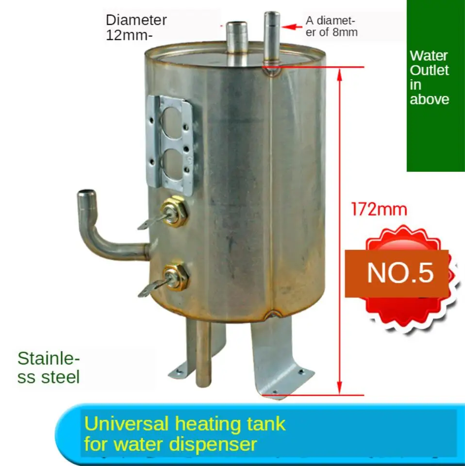 Water heater hot water heater heater accessories stainless steel energy saving tank heating tank universal electric heating tube