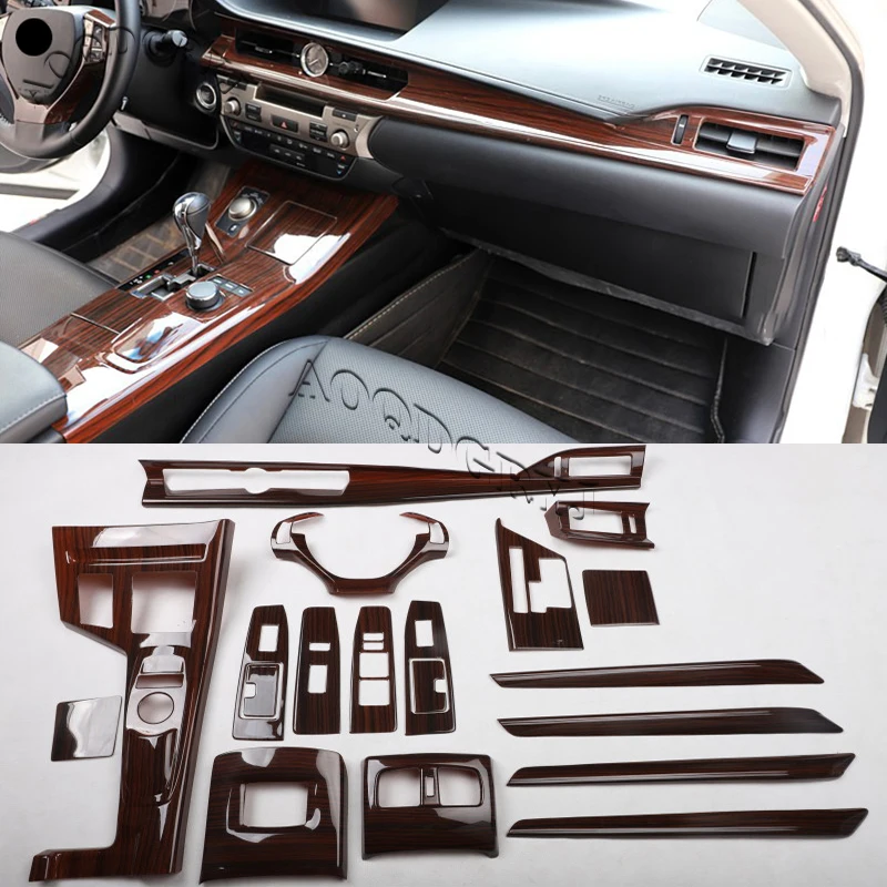 

Internal Moulding Trim Cover Garnish Sticker Set 19 piece For Lexus ES200 ES250 ES300 2013-2017