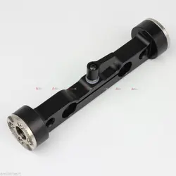 ARRI Type Rosette Rod Clamp Crossover Bridge fr 15mm Rod Support Rail System 4K Mirrorless Film Camera RIG Arm Grip DIY Handle