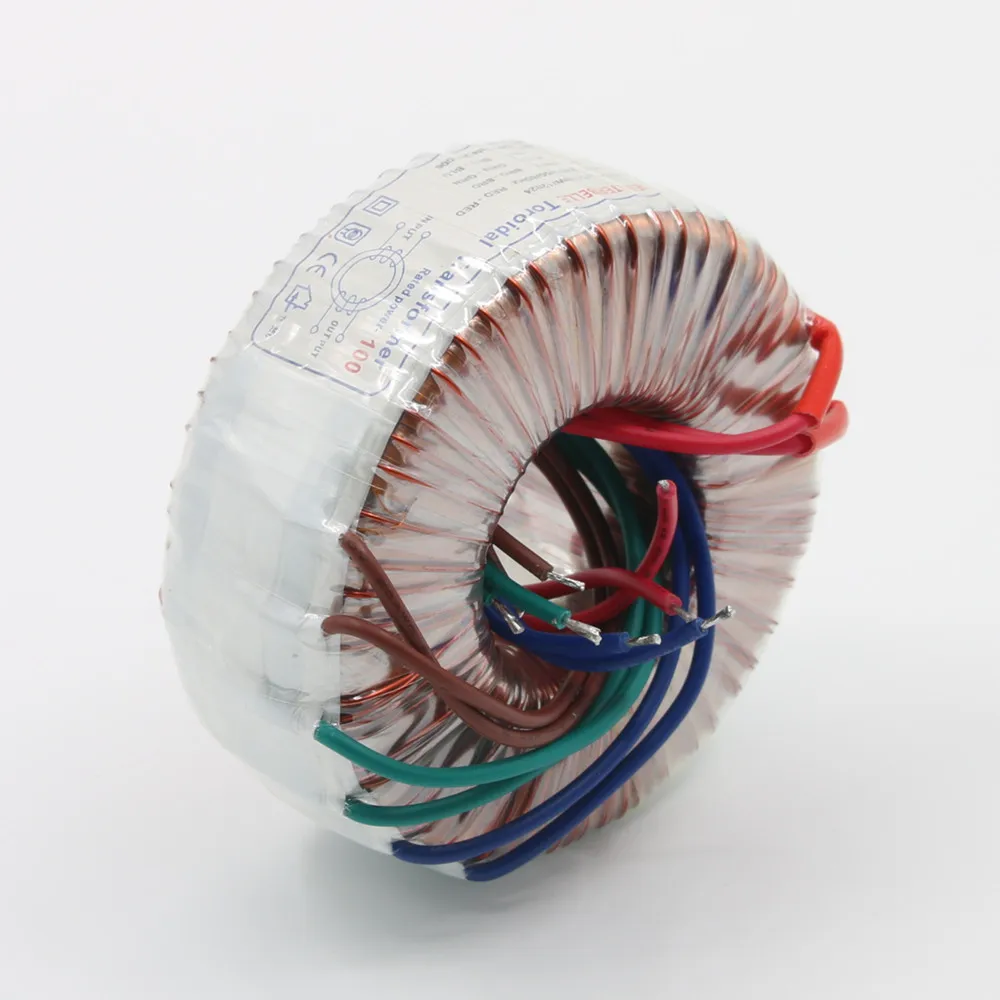 AMPLIFICADOR DE POTENCIA DE TUBO de alta calidad, transformador de potencia de Audio de 100W, 280V + 6,3 V + 14V, transformador Toroidal