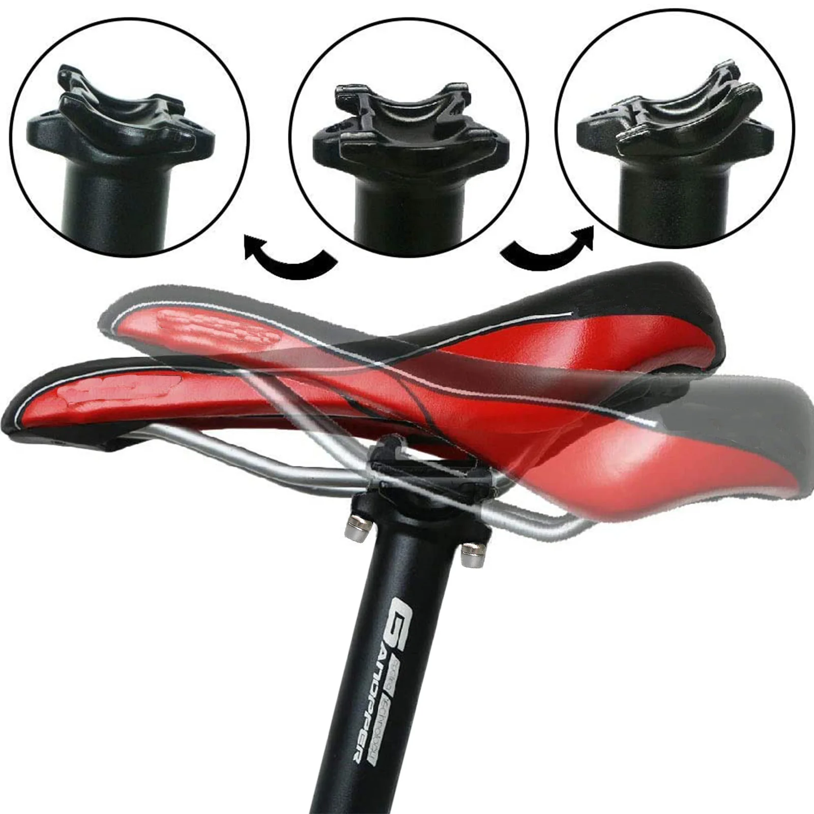 Ultralight Road Bicycle Seatpost 27.2mm 28.6mm 30.9mm 31.6mm*400mm MTB Double nail Long fixed gear Bike Seat Post Tube Extension