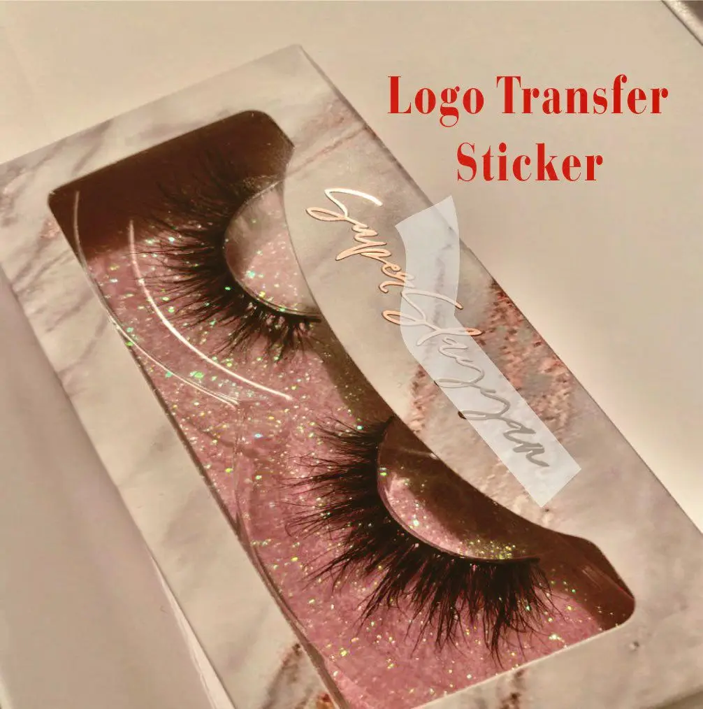 Custom 3d Metal Logo Transfer Stickers Nickel Sticker Personalized DIY Labels Waterproof Free Shipping Eyelash Box Decals Tags