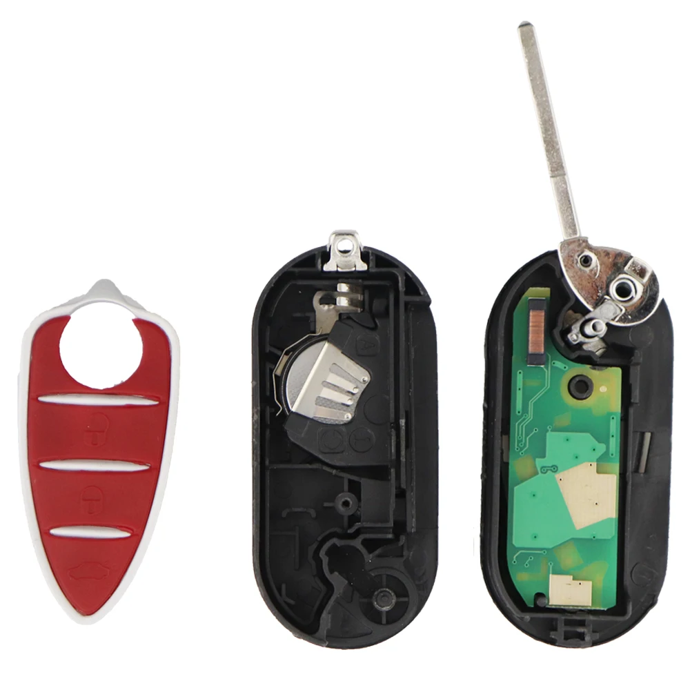 433Mhz ASK Remote Car Key For Alfa Giulietta Mito Romeo GTA 159 GTA 147 155 166 2008-2015 Delphi/Marelli BSI System ID46 PCF7946