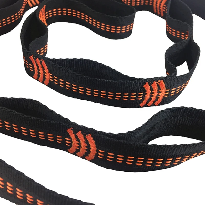 Super Strong Hammock Straps with Carabiners Buckles Camping Hiking Hamac Tree Hanging Belt Rope Swing Aerial Yoga Bind Rope New