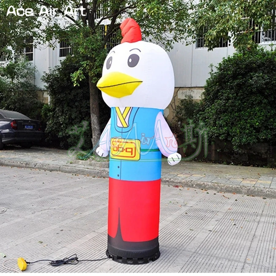 3 Meters Ace Air Art Inflatable Air Dancer Tube Man Inflatable Duck For Decoration/Exhibition/Advertising For Sale